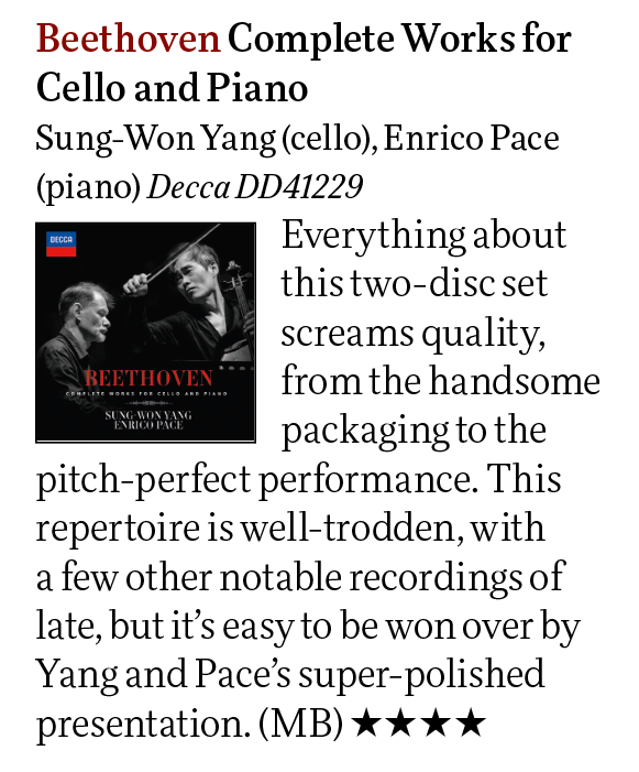 BBC Music November 2022 Review | Sung Won Yang